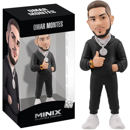 Minix - Omar Montes (Music 109) - Vinyl Figure Statuetta Collezione 12Cm Nuova