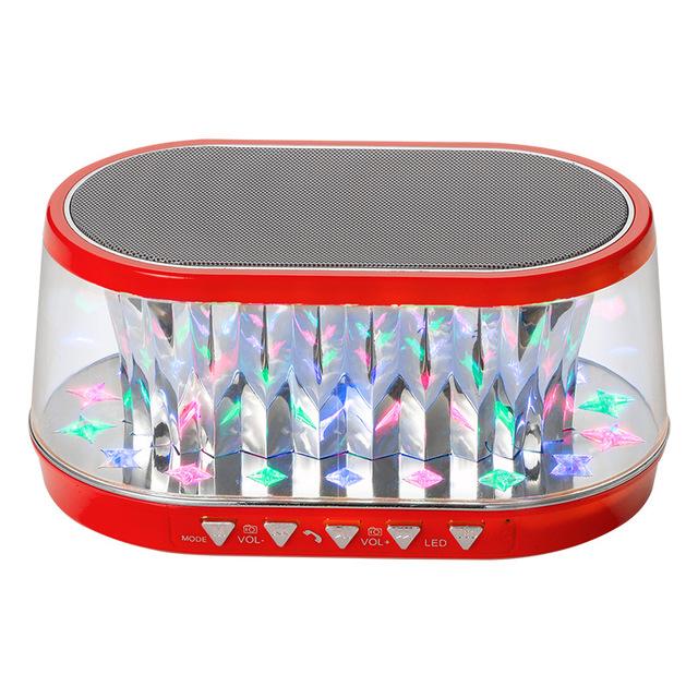 CASSA PORTATILE CON RADIO FM SD USB BLUETOOTH MP3 SMARTPHONE SPEAKER LED WS-1511