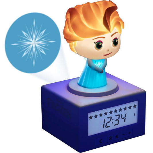 Paladone: Lampada Disney Frozen Elsa Sleep Training Alarm Clock - Orologio allarme