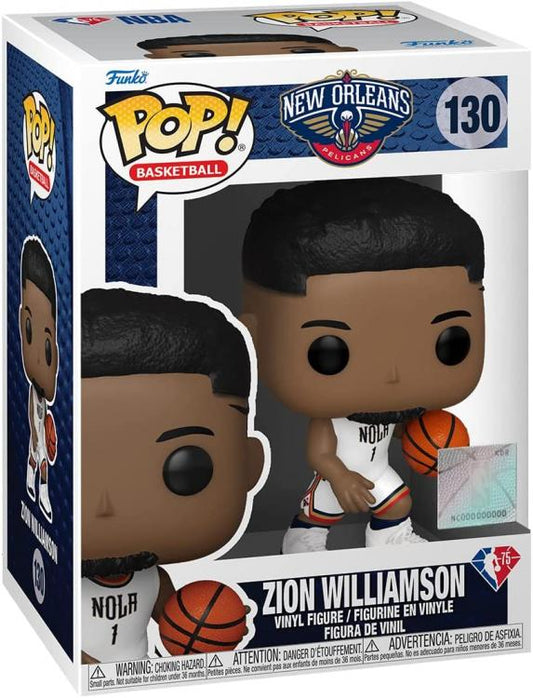 Funko Pop Nba New Orleans Pelicans Zion Williamson (130) Statuetta Vinyl Figure