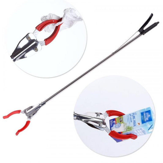 Pinza Bastone Prenditutto Raccogli Oggetti Prendi Rifiuti Asta Raccolta 90Cm