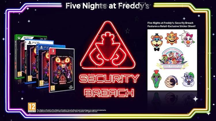 Five Nights At Freddy'S: Security Breach Nintendo Switch Ita Videogioco Horror