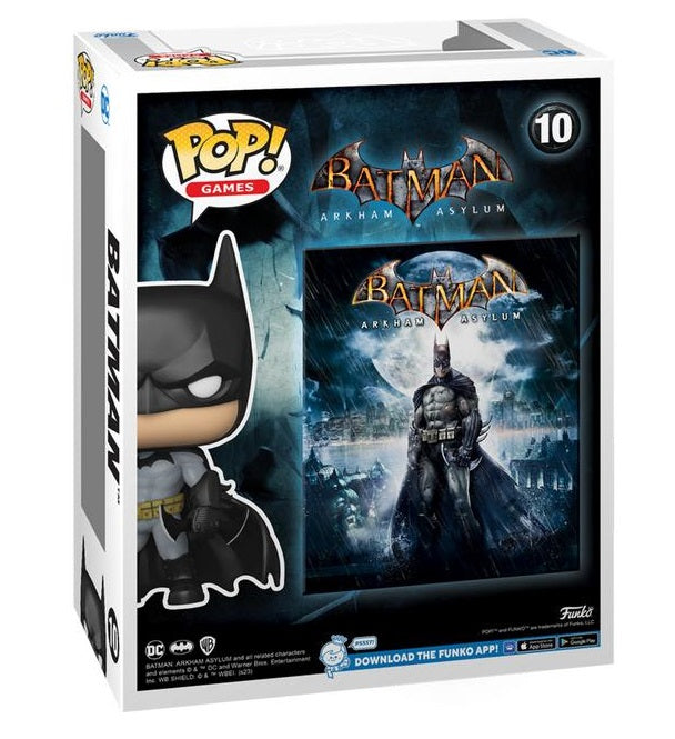 Funko Pop ! Games Covers Batman - (10) Batman Arkham Asylum Special Edition