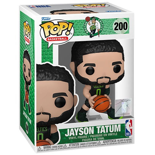 Funko Pop ! Basket Nba Boston Celtics - (200) Jayson Tatum City Ed. Figure 9Cm