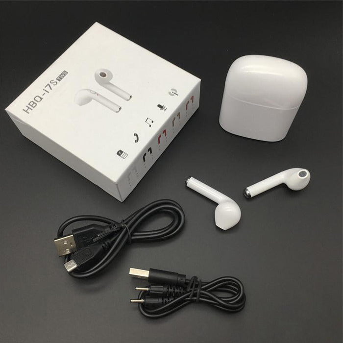 AURICOLARI BLUETOOTH WIRELESS STEREO MICROFONO PER SAMSUNG HUAWEI IPHONE ASUS LG