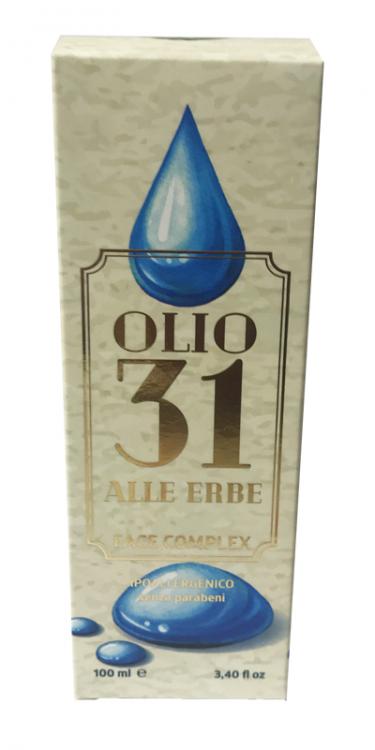 Olio 31 Balsamico Alle 31 Erbe Naturali Raffreddore Articolazioni Dolori 100 Ml