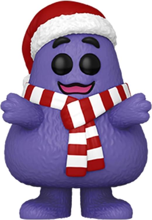Funko Pop ! Ad Icons Mcdonalds - (205) Holiday Grimace Vinyl Figure 9Cm
