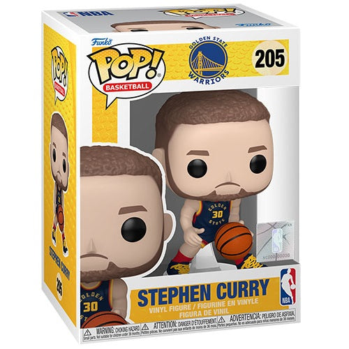 Funko Pop ! Basket Nba Golden State Warriors (205) Stephen Curry City Figure 9Cm