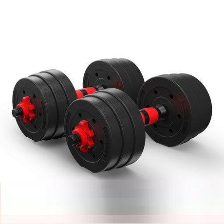 Kit Manubri Bilanciere Dumbbell Set Pesi Regolabili Componibili Da Palestra 20Kg