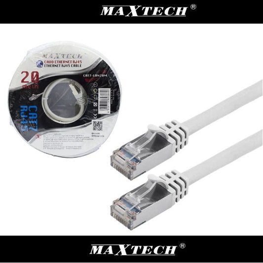 CAVO ETHERNET DI RETE LAN INTERNET RJ45 Cat7 20M METRI MODEM ROUTER INFORMATICA