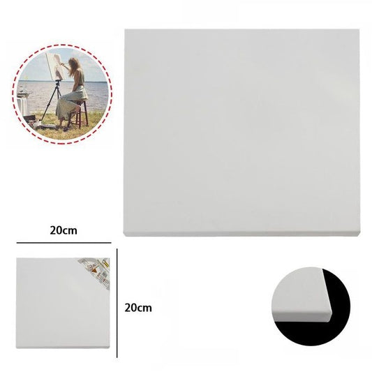 Tela Pittura Tele Per Dipingere Telaio In Legno Telati Cotone Grana Fine 20X20Cm