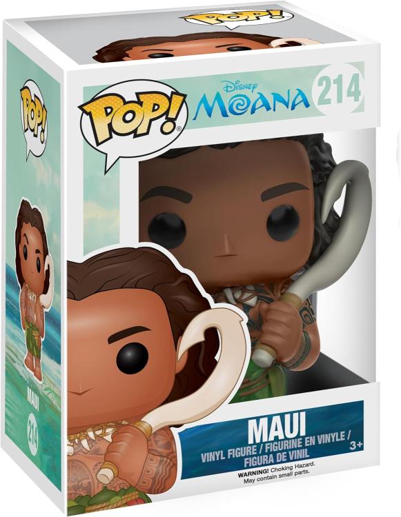 Funko Pop ! Disney Moana - Oceania (214) Maui Vinyl Figure 9Cm Statua Collezione