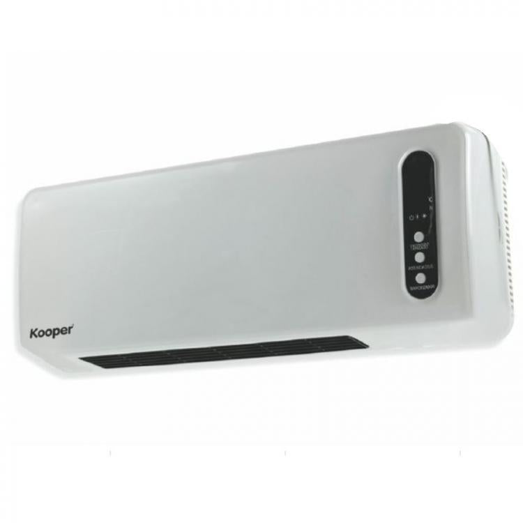 Termoconvettore Termoventilatore Ceramico A Parete Stufa Telecomando/Timer 2000W