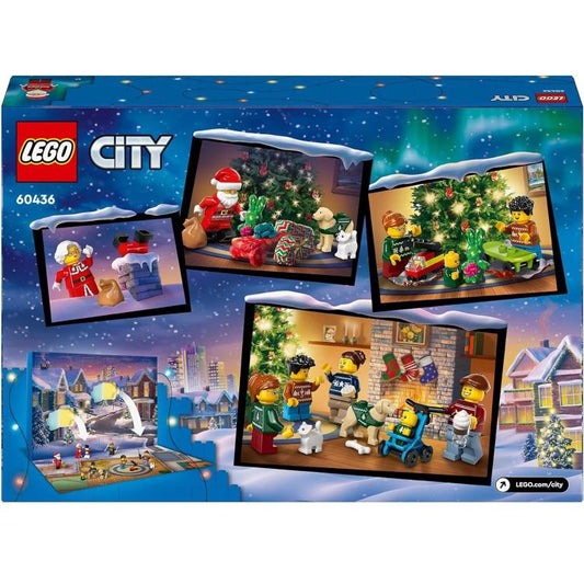 Lego Calendario Dell'Avvento: Lego City 2024 (24Pz Gifts) Advent Calendar 60436