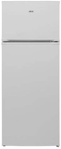 AKAI FRIGORIFERO DOPPIA PORTA CONGELATORE AKFR243V/T FRIGO BIANCO FREEZER A+