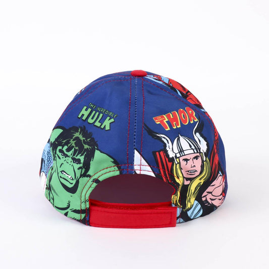Cerdà - Cappellino Marvel Comics (Avengers) Ufficiale - Berretto Strapback Cappello con Visiera Curva Stile Baseball Cap per Bambini da 4 a 8 Anni