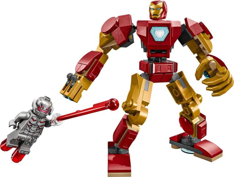 Lego Marvel Avenger 76307 Iron Man Mech Vs Ultron 6+ Costruzione 101Pz