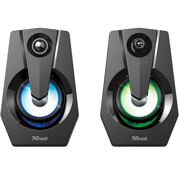 Trust Ziva Gaming Speaker Set Casse Rgb Altoparlanti 2.0 Pc Illuminati Computer
