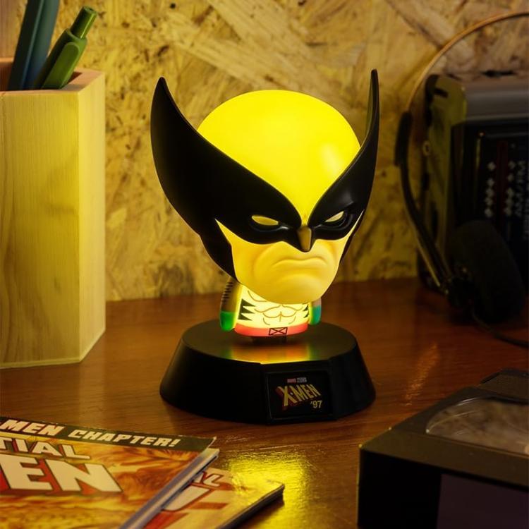 Paladone Icons Wolverine Light Lampada Da Tavolo Marvel X-Men Led Lamp Icon 11Cm