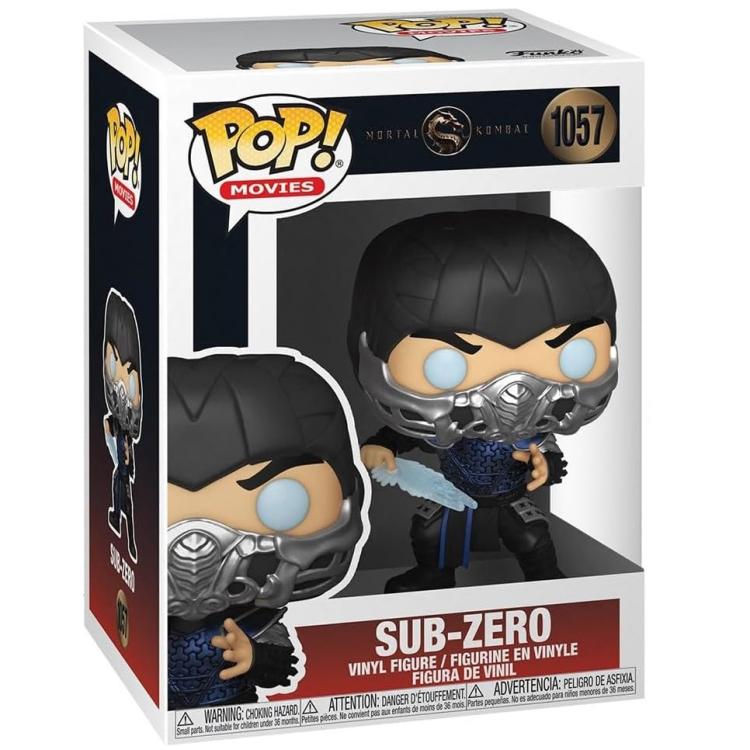 Funko Pop ! Movies - Mortal Kombat (1057) Sub-Zero Vinyl Figure 9Cm Statua