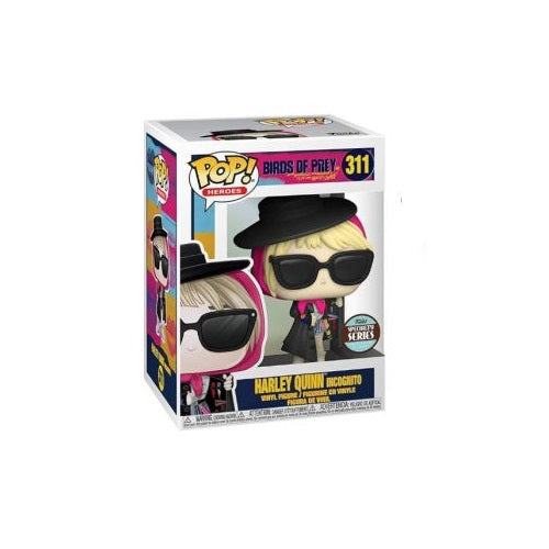 Funko Pop ! Heros - Brids Of Prey (311) Harley Queen Incognito Vinyl Figure 9Cm