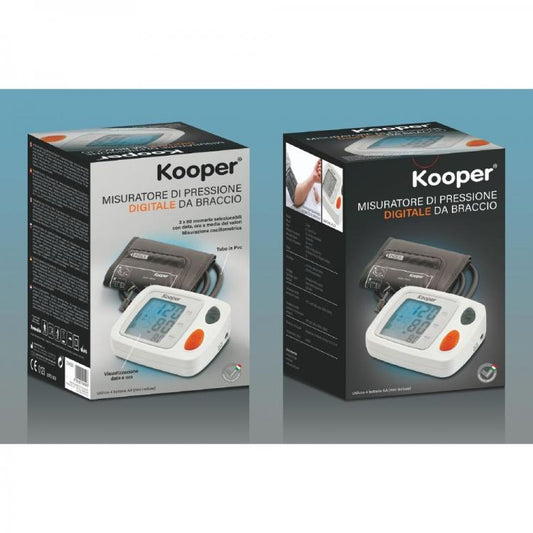 Kooper Misuratore Di Pressione Arteriosa Da Braccio Sfigmomanometro Digitale