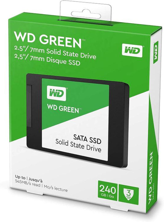Wd Green Ssd 2.5" 240Gb Sata 6Gb/S Western Digital Wds240G2G0A Hdd Pc Portatile