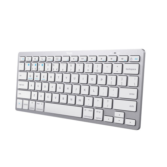 Trust Tastiera Usb 2.0 Muto Silent Mini Usb Qwerty Nero Pc Computer Keyboard