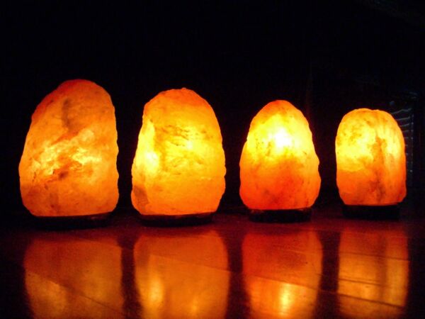 Lampada Di Sale Himalaya 4-6 Kg Di Salgemma Grezza Naturale Provenienza Tibet