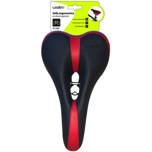 Sellino Bici Traspirante Sella Bicicletta Sportiva In Memory Foam Foro Prostata