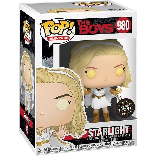 Funko Pop ! Tv The Boys (980) Starlight Chase Figure 9Cm Serie Tv Woman Series