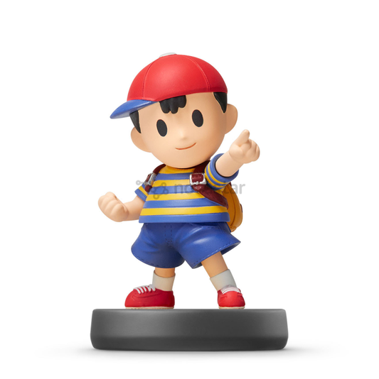 AMIIBO NINTENDO SUPER SMASH BROS COLLECTION - NESS NO.34 FIGURE 9CM NUOVO BOY