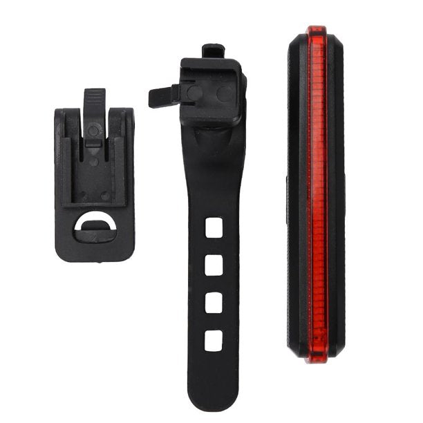Wisdom Fanale Posteriore Luce A Batteria Per Bici Fanalino Bicicletta Universale