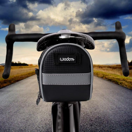 BORSA POSTERIORE PORTAOGGETTI BICI BORSELLO IMPERMEABILE SOTTO SELLA BICICLETTA