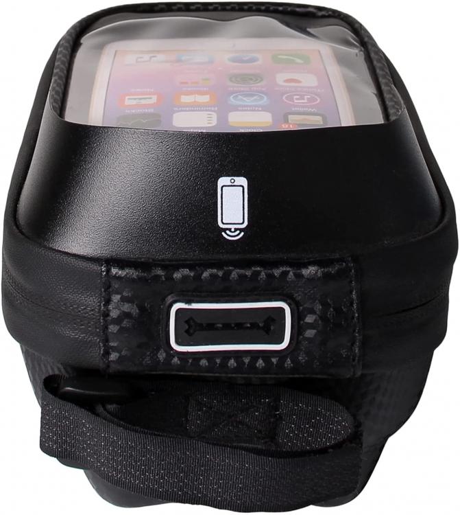 BORSA SUPPORTO PORTA CELLULARE SMARTPHONE FINO 15,5cm PER TELAIO BICI BICICLETTA