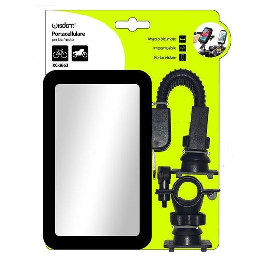 Supporto Impermeabile Porta Cellulare Telefono Per Bici E Moto Borsa Bicicletta