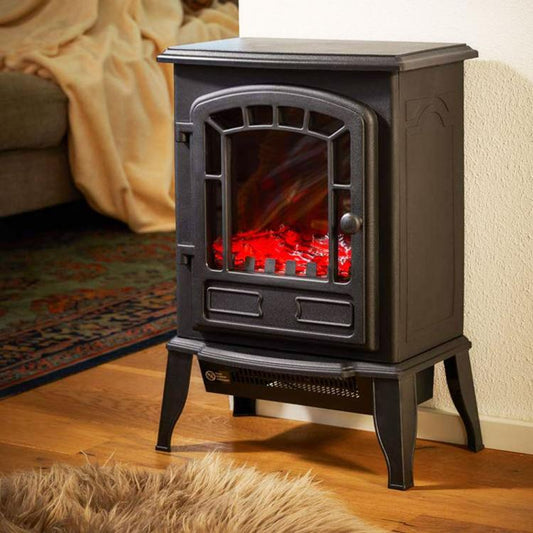 Zephir Caminetto Elettrico Camino Stufa Effetto Fiamma 1000/2000W Zfp2100S