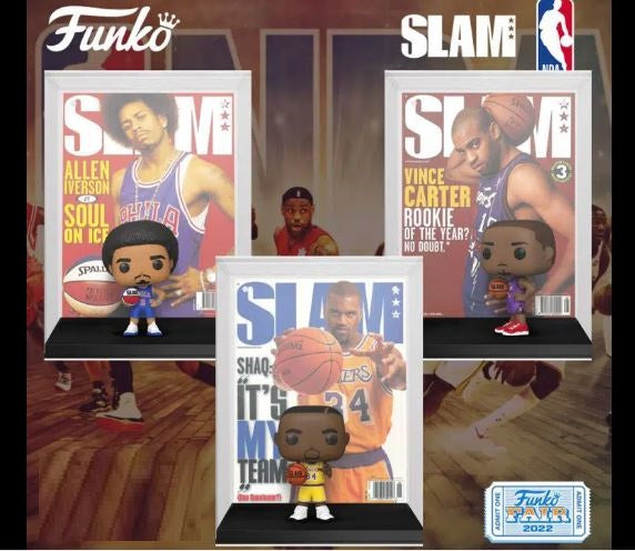 Funko Pop Nba Slam Magazine Covers - Allen Iverson (01) Soul On Ice Figure Vinyl