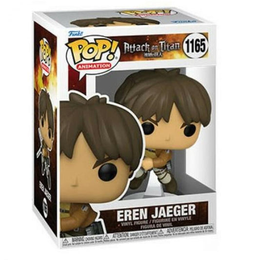 Funko Pop ! Animation Attack On Titan - (1165) Eren Jaeger Vinyl Figure 9Cm Aot