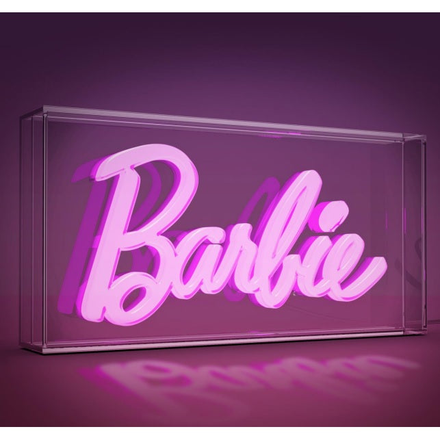 Paladone Lampada Barbie Logo Light Lampada Luce Led Notturna + Telecomando