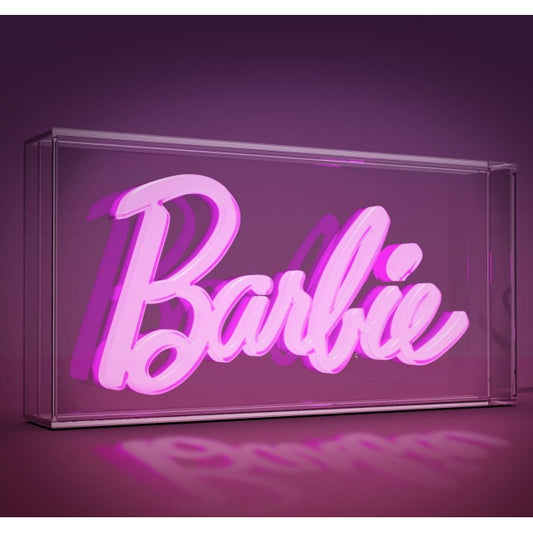 Paladone Lampada Barbie Logo Light Lampada Luce Led Notturna + Telecomando