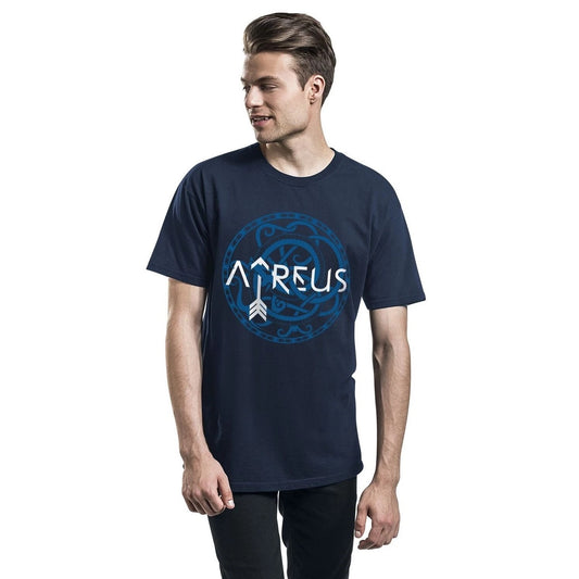 T-Shirt God Of War Simbolo Atreus Originale Sony PS4 Limited Maglia - Tg. XL
