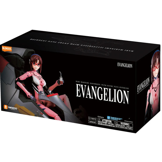 Blokees Evangelion : Model Kit - Fantastic Series (Mari Makanami w/Entry Interior) Action Figure 73573