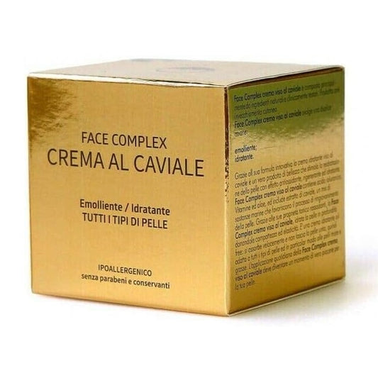 Face Complex Crema Viso Al Caviale 50ml Idratante Rigenerante Tutti I Tipi Pelle