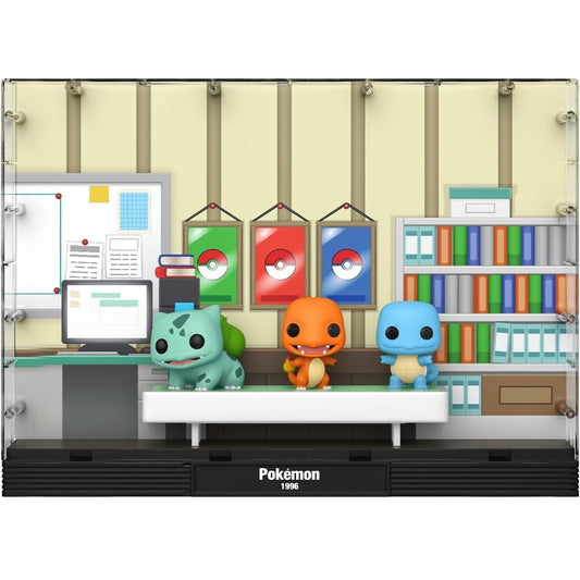 Funko Pop ! Moments Deluxe Pokemon - (01) Bulbasaur Charmander Squirtle Figure