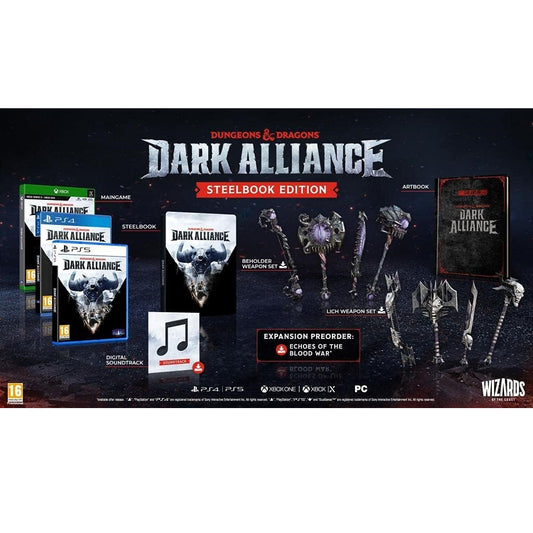 Dungeons & Dragons Dark Alliance Special Steelbook Edition - PS5 Gioco EU ITA