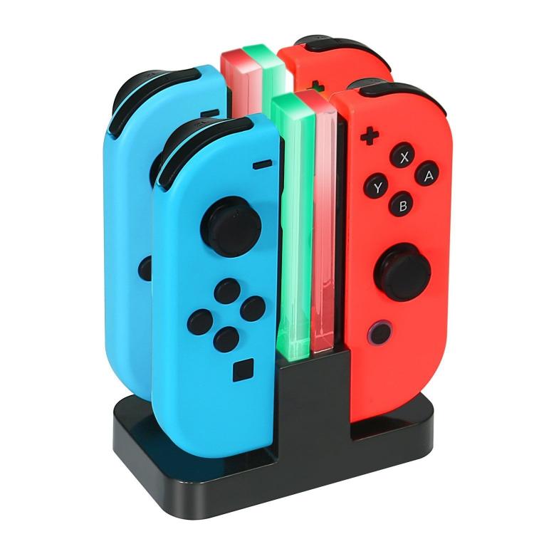 CARICATORE JOY CONTROLLER NINTENDO SWITCH STAZIONE 4in1 DOCK STAZIONE RICARICA