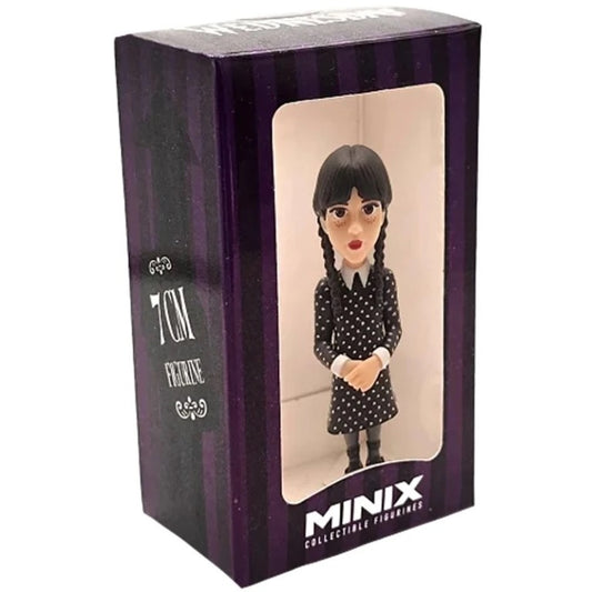 Minix: Mini Wednesday - Wednesday Action Figure Vinyl 7Cm Statuetta Collezione