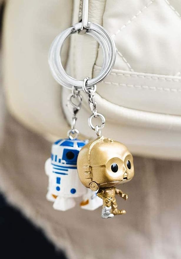 Funko Pop ! Keychain Pocket Star Wars R2-D2 Portachiavi 4cm Collezione Vinile