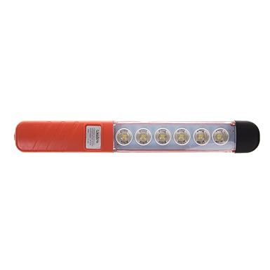 Lampada Torcia Lavoro Gancio-Calamita Portatile 6 Led Ricaricabile Officina Faro